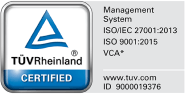 TÜV Certified