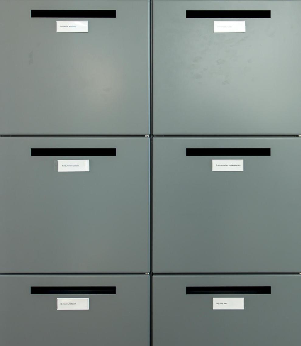 Postvak combi locker
