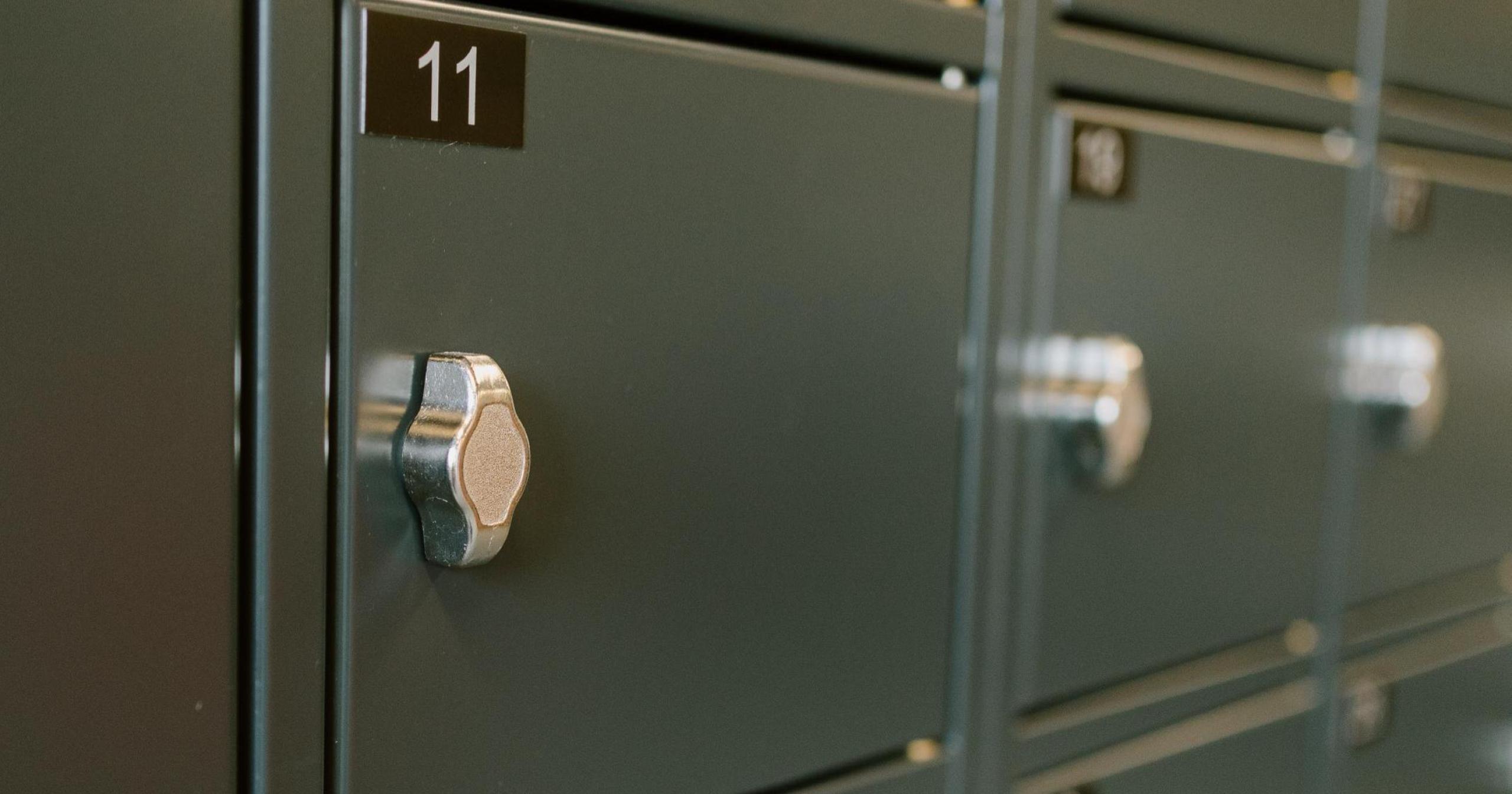 Lockers voor horeca en evenementen