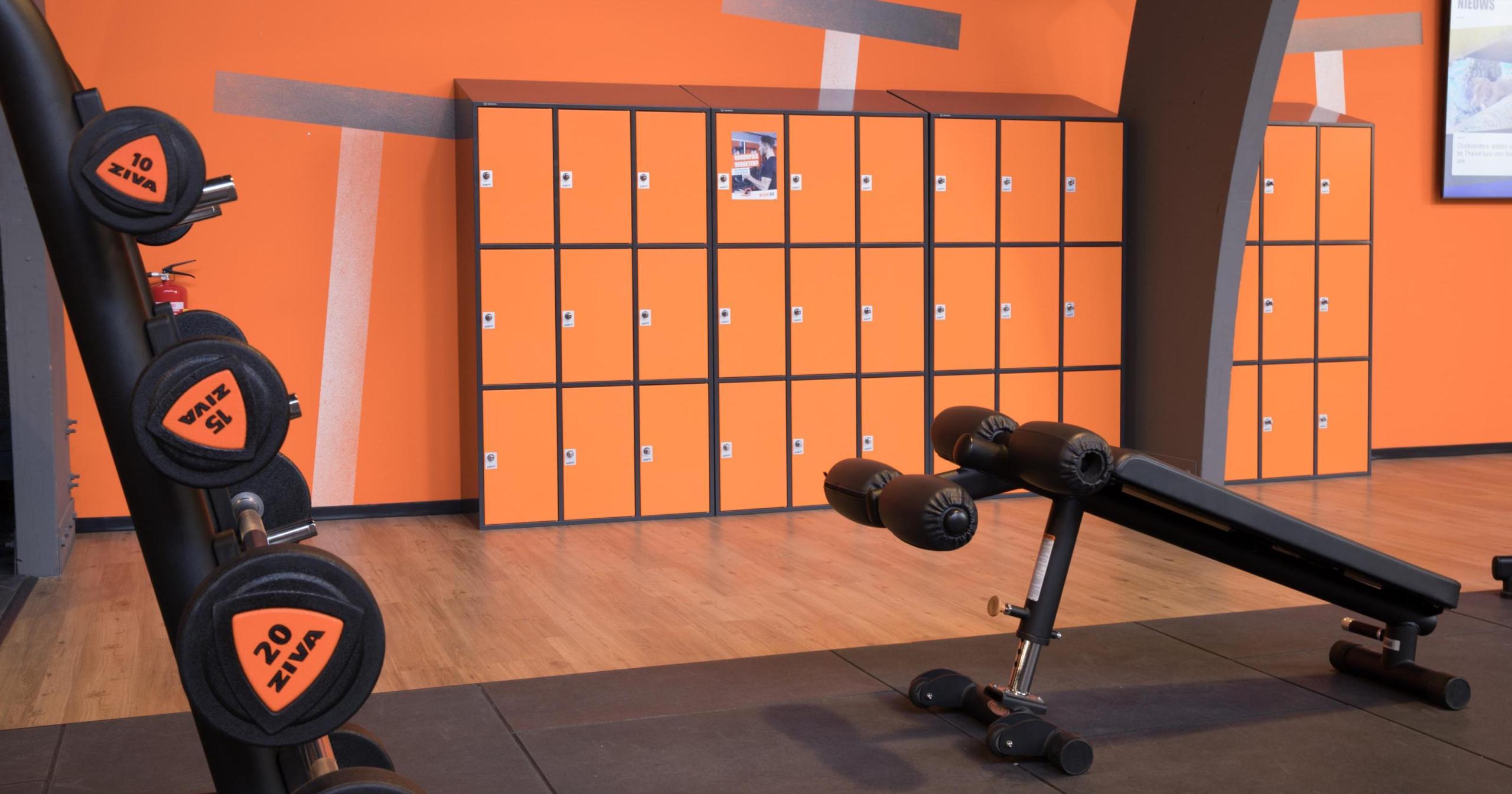 Lockers voor sportcentra